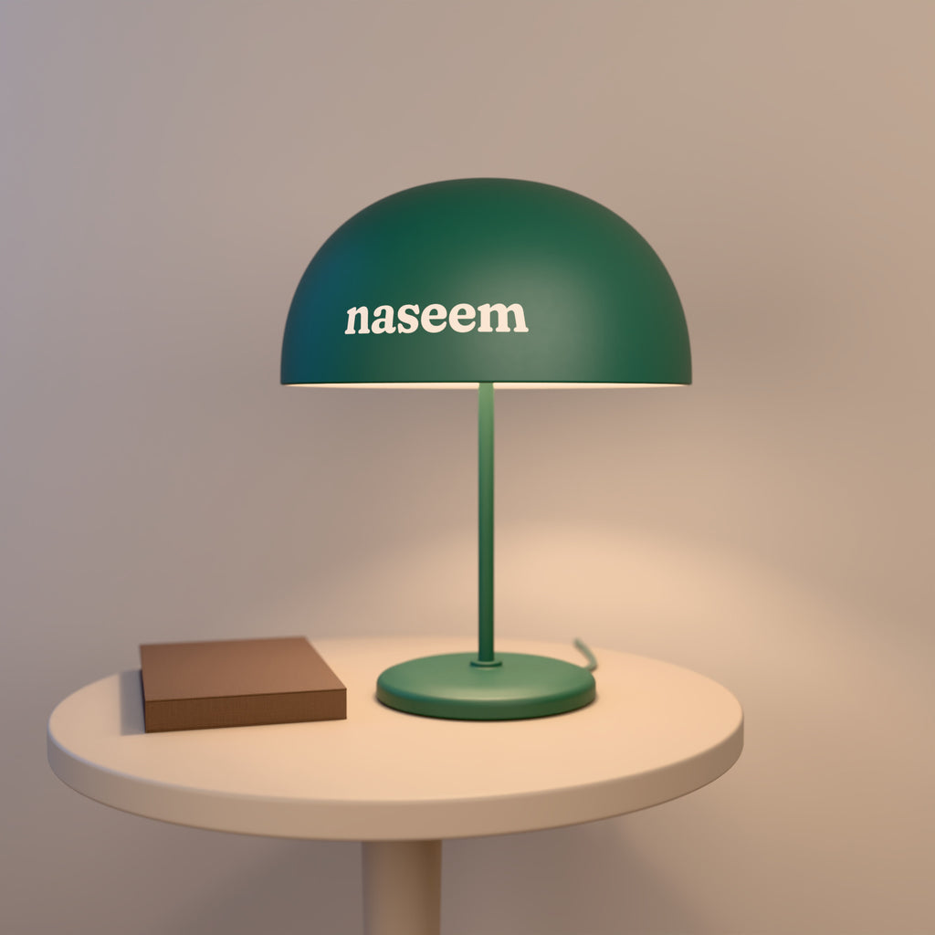 The table lamp