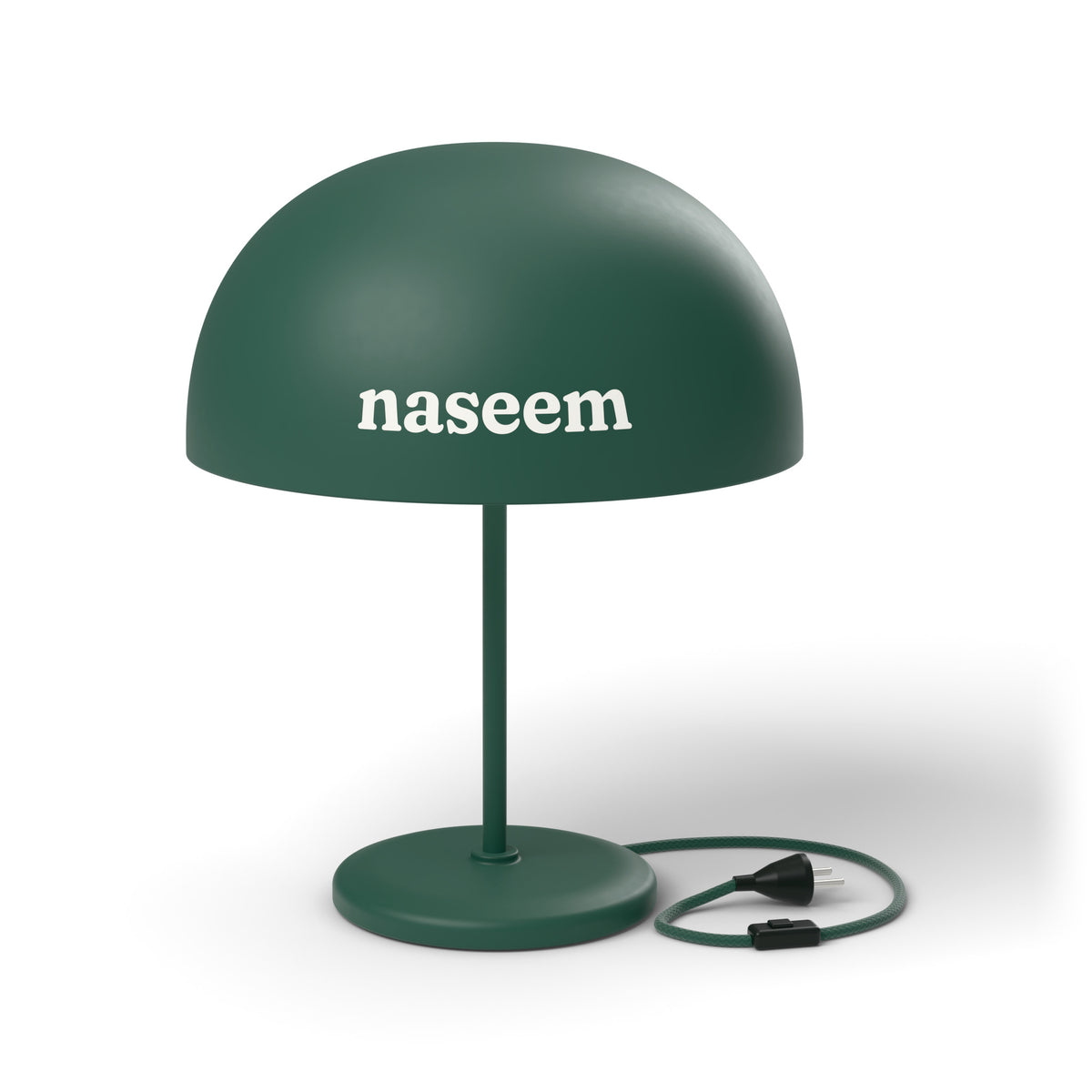 The table lamp