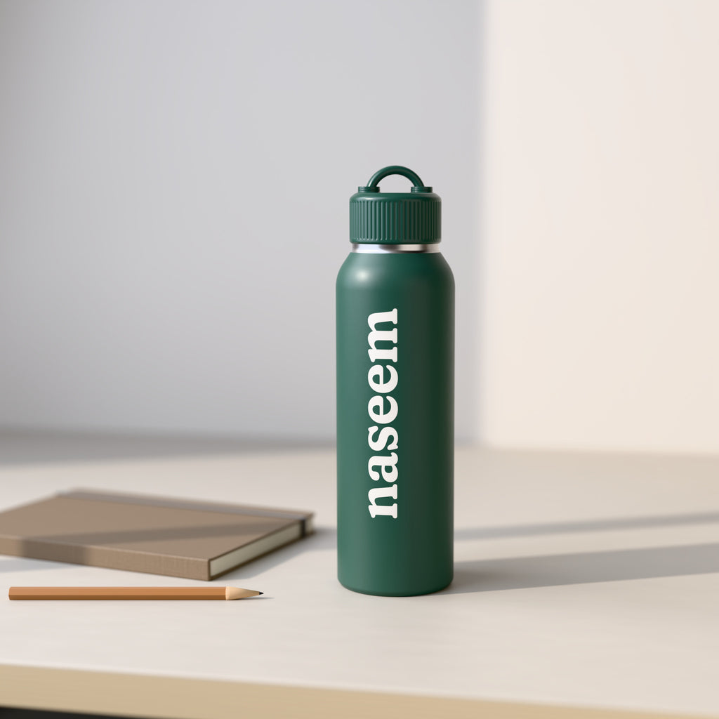 The water bottle